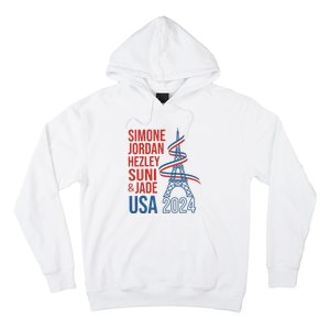 Simone Jordan Hezley Suni & Jade Usa Paris 2024 Hoodie