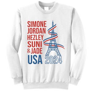 Simone Jordan Hezley Suni & Jade Usa Paris 2024 Sweatshirt