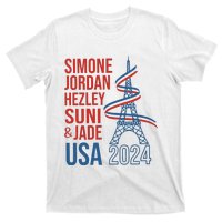 Simone Jordan Hezley Suni & Jade Usa Paris 2024 T-Shirt