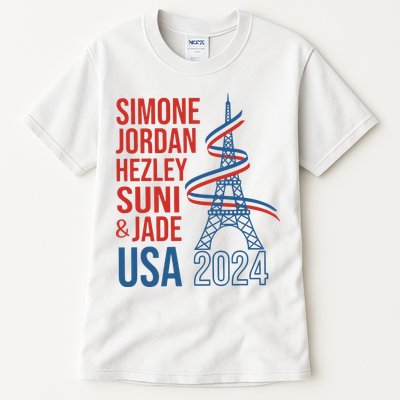 Simone Jordan Hezley Suni & Jade Usa Paris 2024 Tall T-Shirt