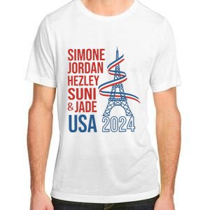 Simone Jordan Hezley Suni & Jade Usa Paris 2024 Adult ChromaSoft Performance T-Shirt