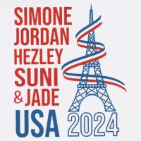 Simone Jordan Hezley Suni & Jade Usa Paris 2024 Bucket Hat