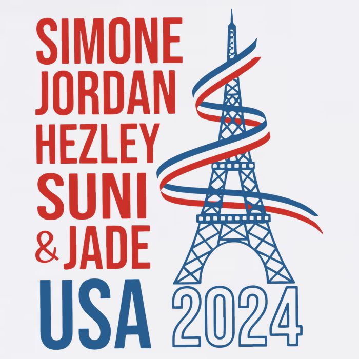 Simone Jordan Hezley Suni & Jade Usa Paris 2024 Bucket Hat