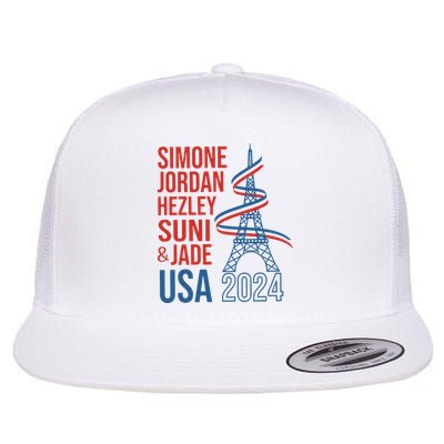 Simone Jordan Hezley Suni & Jade Usa Paris 2024 Flatbill Hat