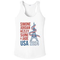 Simone Jordan Hezley Suni & Jade Usa Paris 2024 Ladies PosiCharge Competitor Racerback Tank