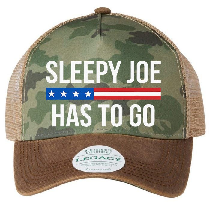 Sleepy Joe Has To Go Legacy Tie Dye Trucker Hat