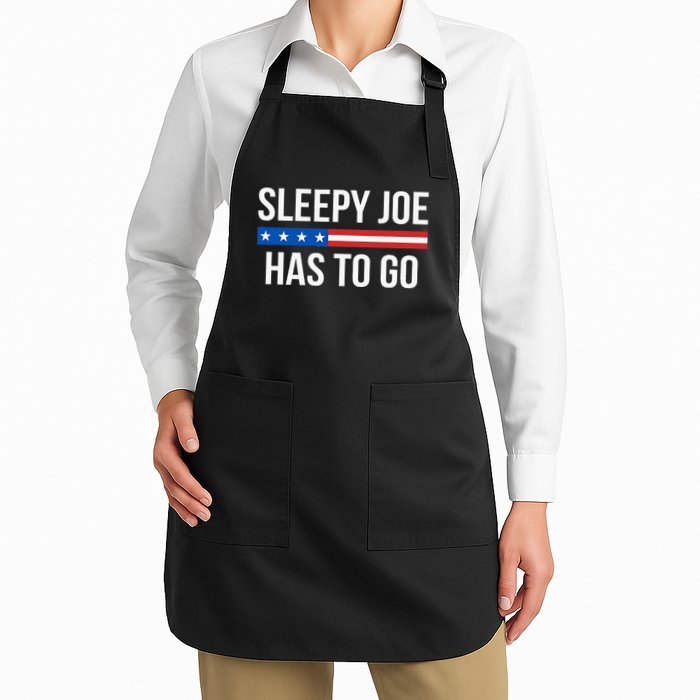 Sleepy Joe Has To Go Apron