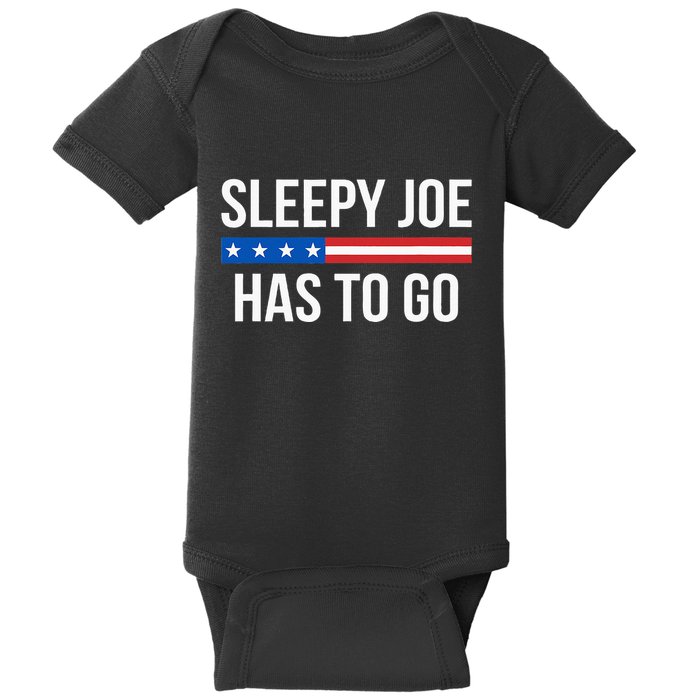 Sleepy Joe Has To Go Baby Bodysuit