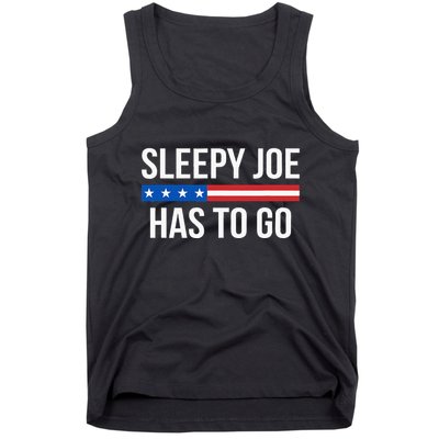 Sleepy Joe Has To Go Tank Top