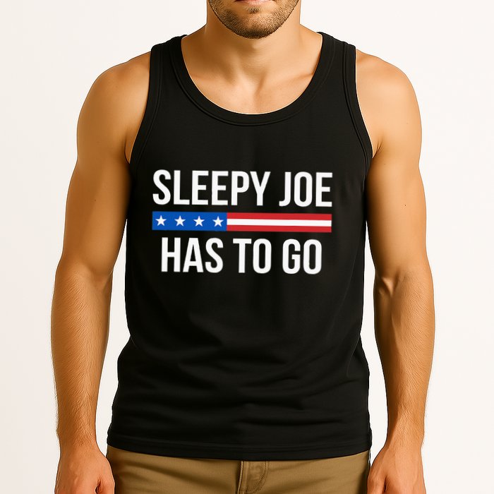 Sleepy Joe Has To Go Tank Top