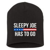 Sleepy Joe Has To Go Short Acrylic Beanie