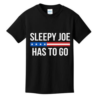 Sleepy Joe Has To Go Kids T-Shirt