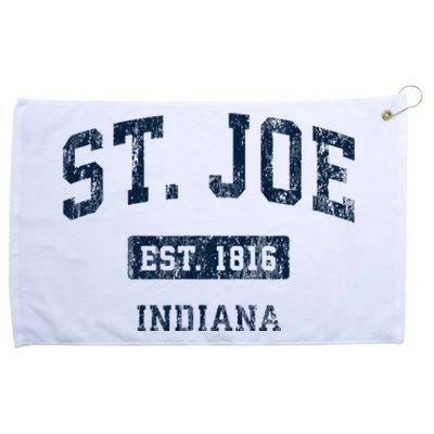 St. Joe Indiana In Vintage Sports Established Grommeted Golf Towel