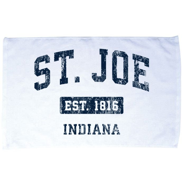 St. Joe Indiana In Vintage Sports Established Microfiber Hand Towel