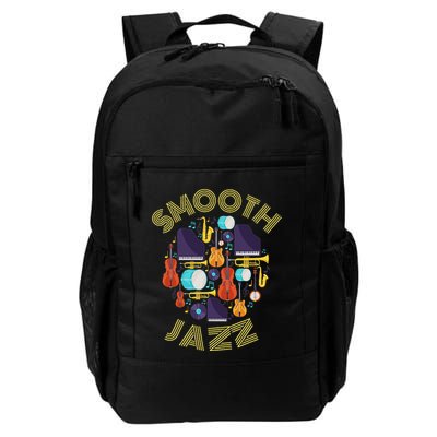 Smooth Jazz Instruments Music Fun Concert Daily Commute Backpack