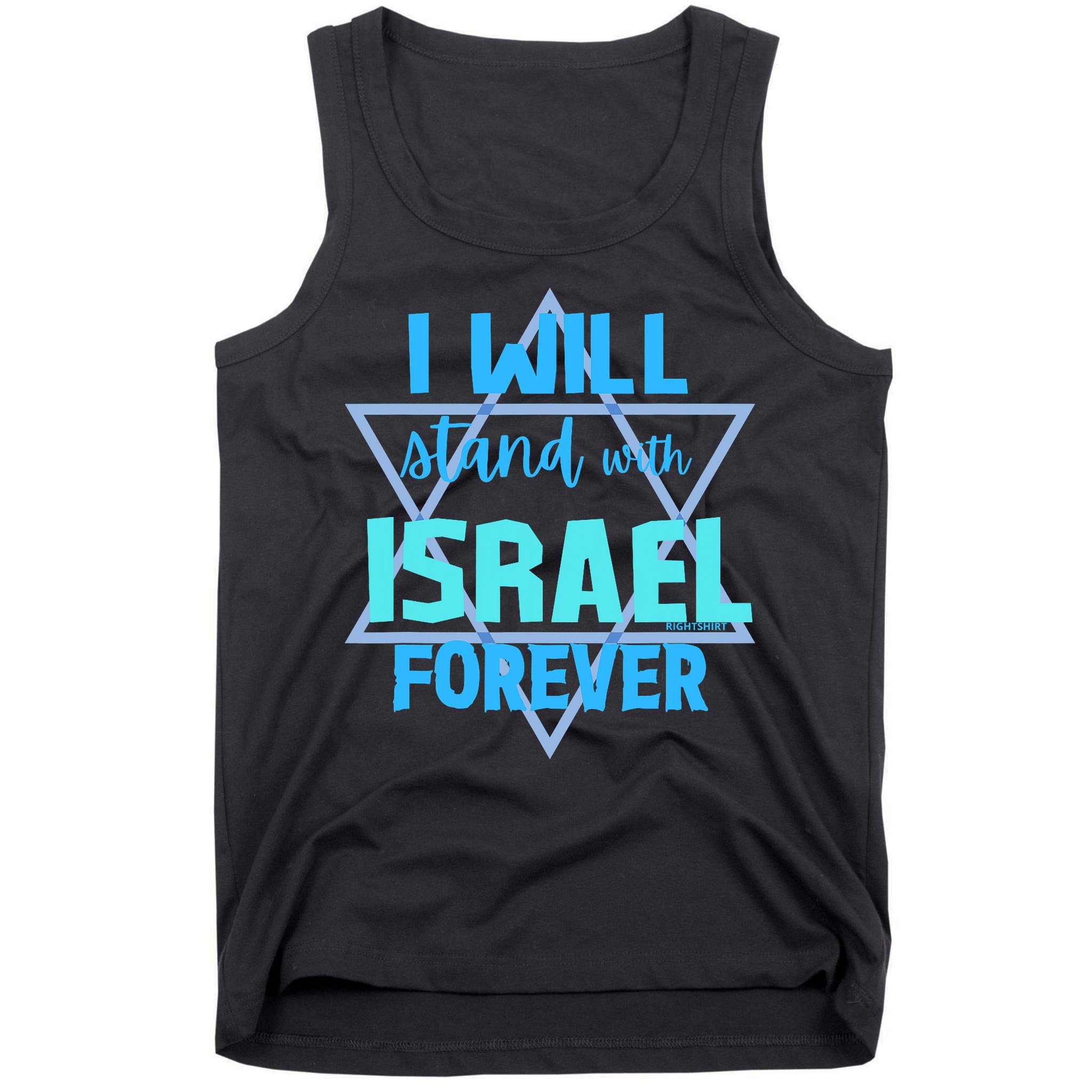 Supporting Jewish/ I Will Stand With Israel Forever Tank Top