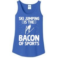 Ski Jumping Is The Bacon Of Sports Bacon Lover Ski Jumper Gift Ladies Essential Tank