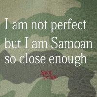 Sammy Johnson I Am Not Perfect But I Am Samoan So Close Enough Legacy Tie Dye Trucker Hat