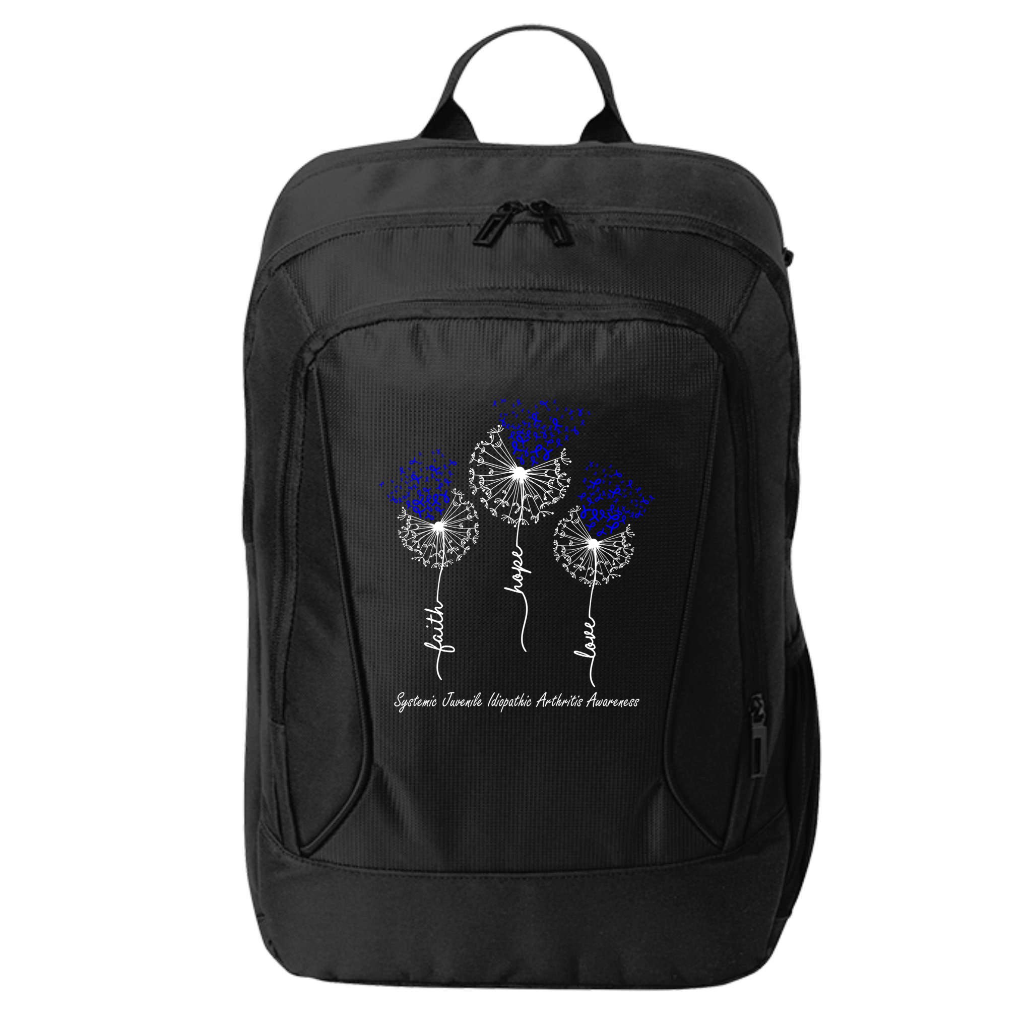 Systemic Juvenile Idiopathic Arthritis Awareness Meaningful Gift City Backpack