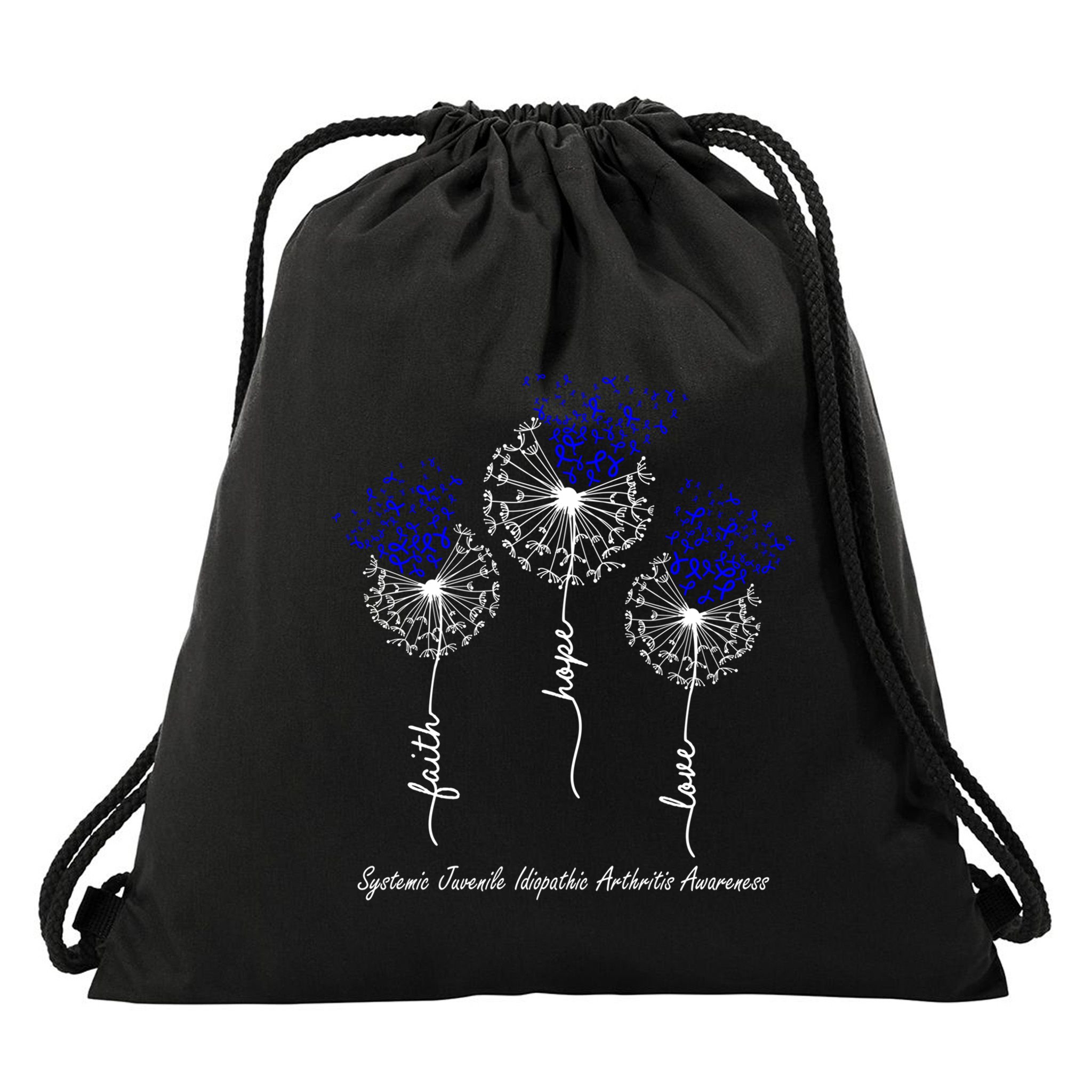 Systemic Juvenile Idiopathic Arthritis Awareness Meaningful Gift Drawstring Bag