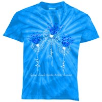 Systemic Juvenile Idiopathic Arthritis Awareness Meaningful Gift Kids Tie-Dye T-Shirt