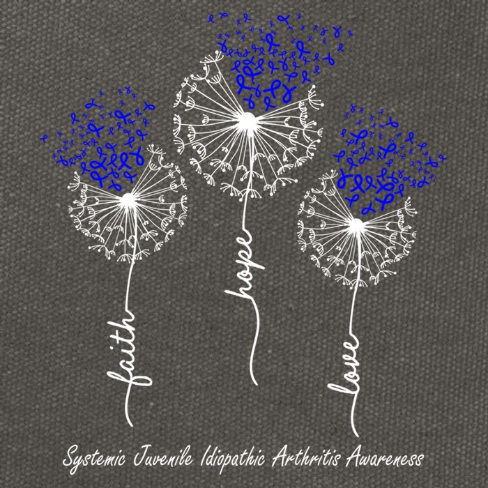 Systemic Juvenile Idiopathic Arthritis Awareness Meaningful Gift Cotton Canvas Backpack
