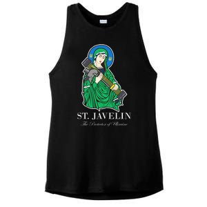 Saint Javelin Javelin Protector Ladies PosiCharge Tri-Blend Wicking Tank