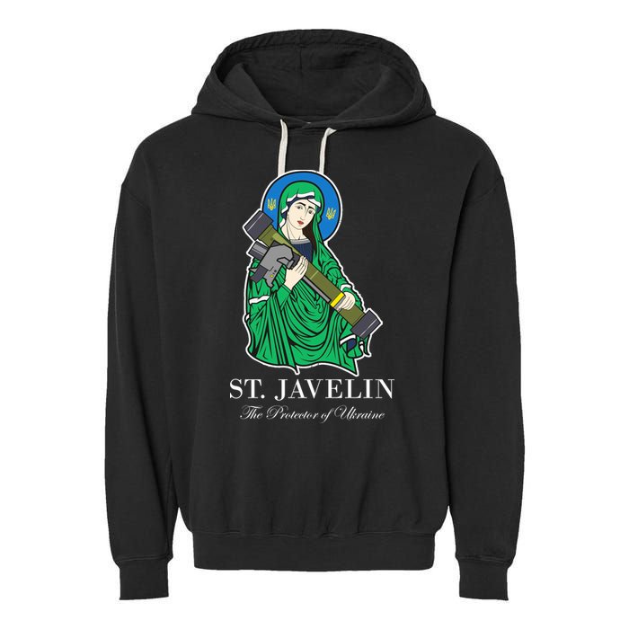 Saint Javelin Javelin Protector Garment-Dyed Fleece Hoodie