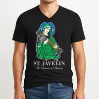 Saint Javelin Javelin Protector V-Neck T-Shirt