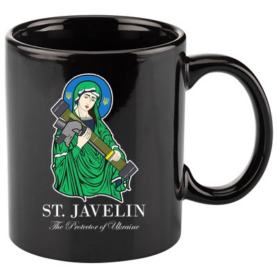 Saint Javelin Javelin Protector 11oz C Handle Ceramic Mug
