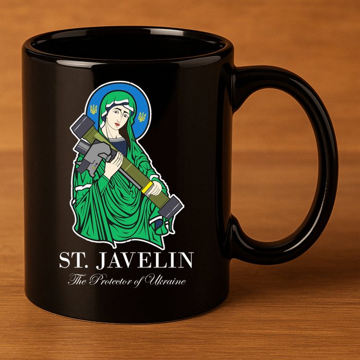 Saint Javelin Javelin Protector 11oz C Handle Ceramic Mug