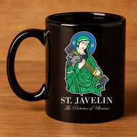 Saint Javelin Javelin Protector 11oz C Handle Ceramic Mug