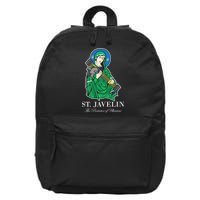 Saint Javelin Javelin Protector 16 in Basic Backpack