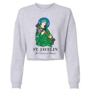 Saint Javelin Javelin Protector Cropped Pullover Crew