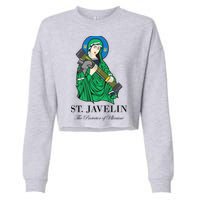 Saint Javelin Javelin Protector Cropped Pullover Crew