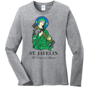 Saint Javelin Javelin Protector Ladies Long Sleeve Shirt