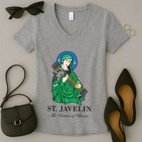 Saint Javelin Javelin Protector Women's V-Neck T-Shirt