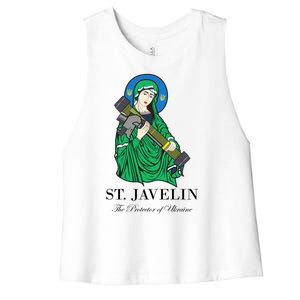 Saint Javelin Javelin Protector Women's Racerback Cropped Tank