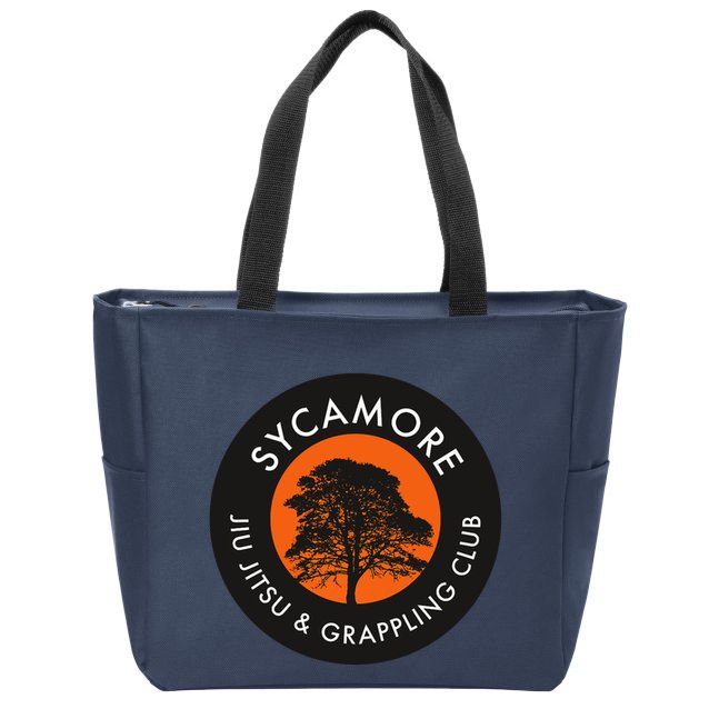 Sycamore Jiu Jitsu Club Tree Premium Zip Tote Bag