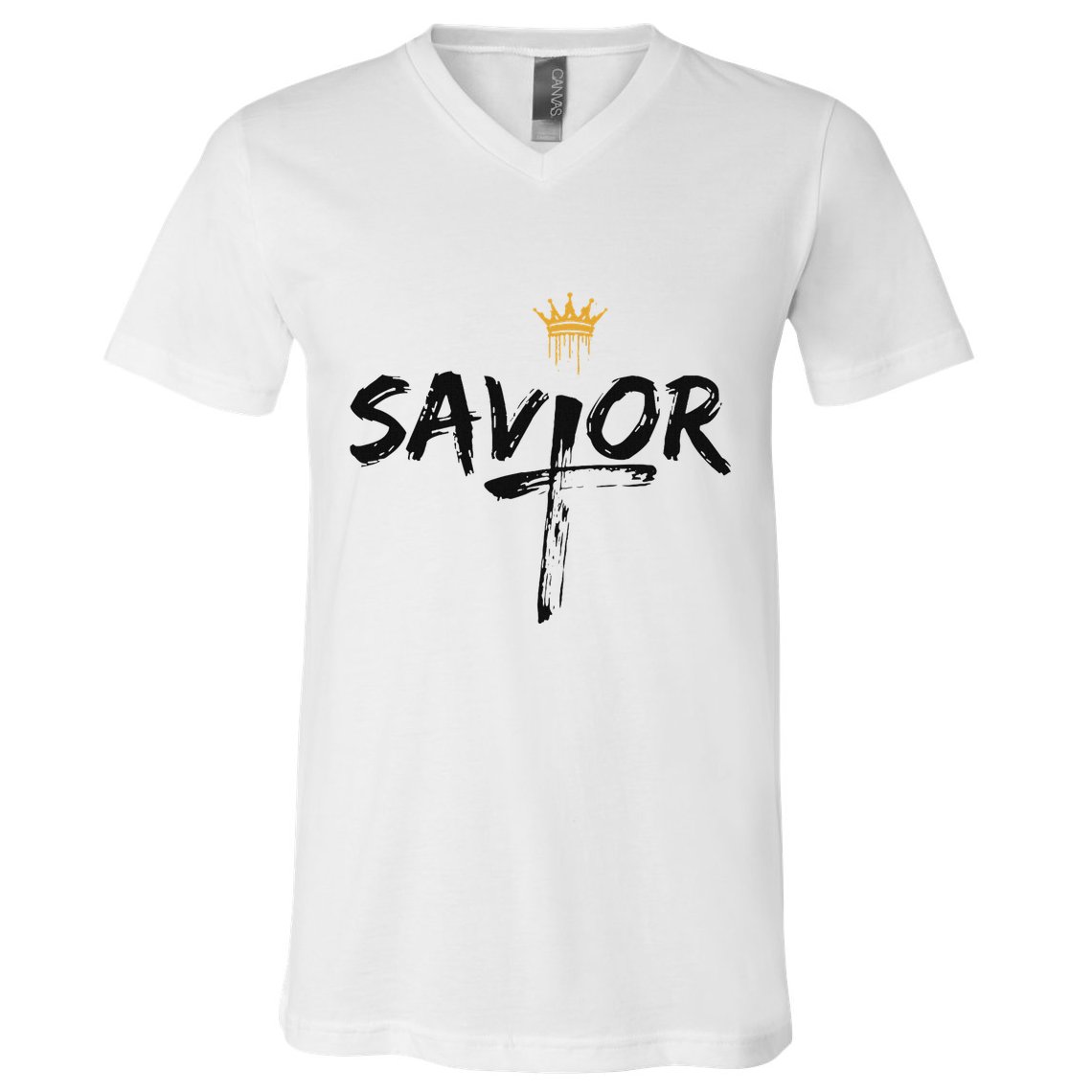 Savior Jeus King V-Neck T-Shirt