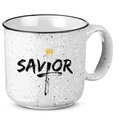 Savior Jeus King 15oz Campfire Ceramic Mug