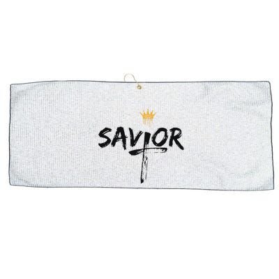 Savior Jeus King Large Microfiber Waffle Golf Towel