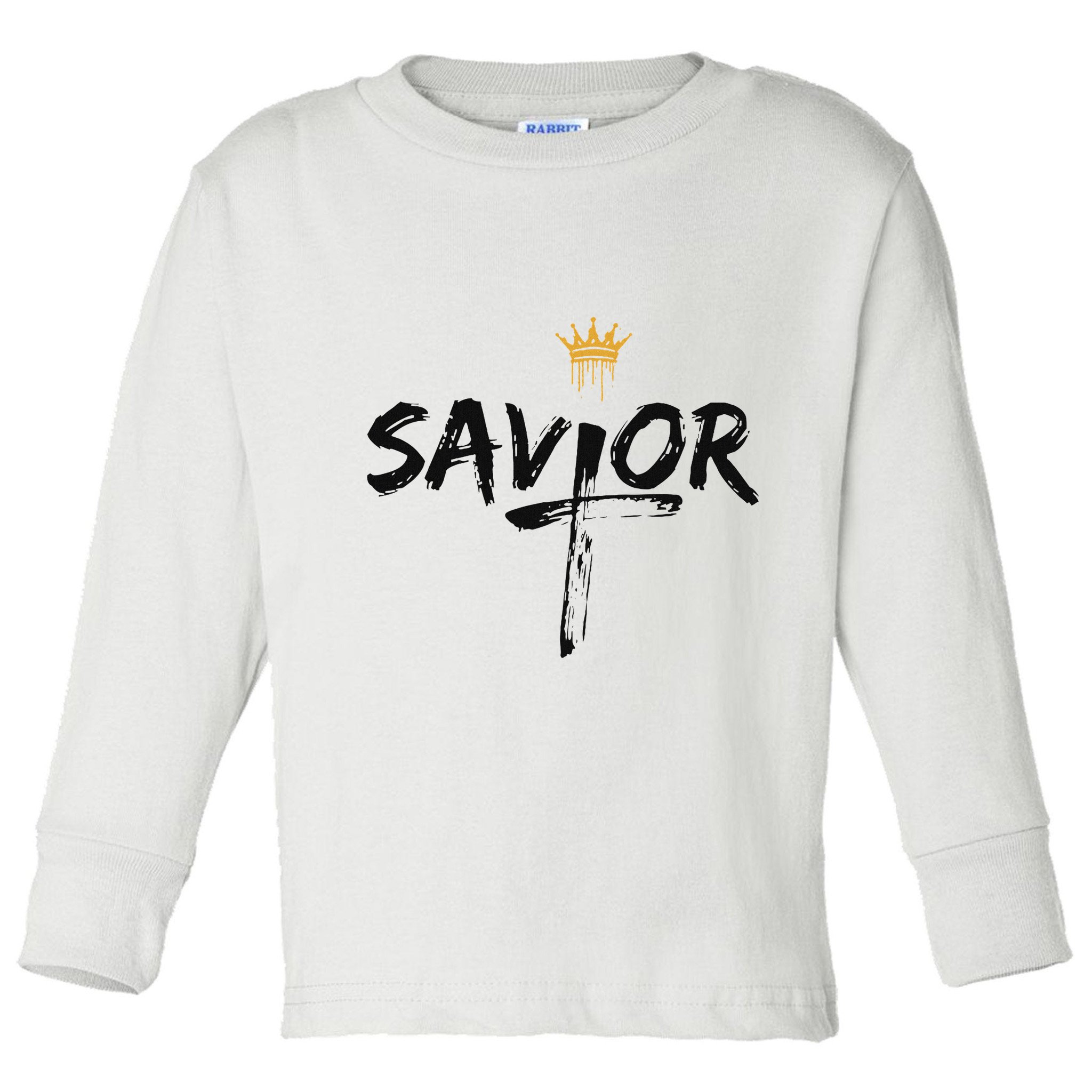 Savior Jeus King Toddler Long Sleeve Shirt