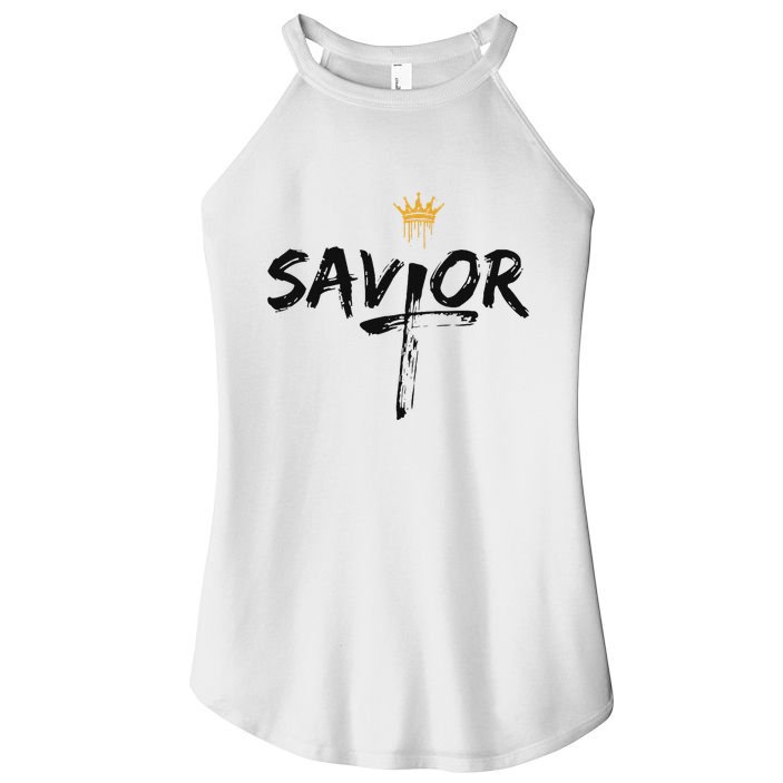 Savior Jeus King Women's Perfect Tri Rocker Tank