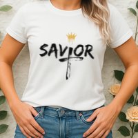 Savior Jeus King Womens T-Shirt