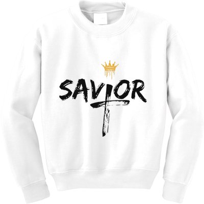 Savior Jeus King Kids Sweatshirt