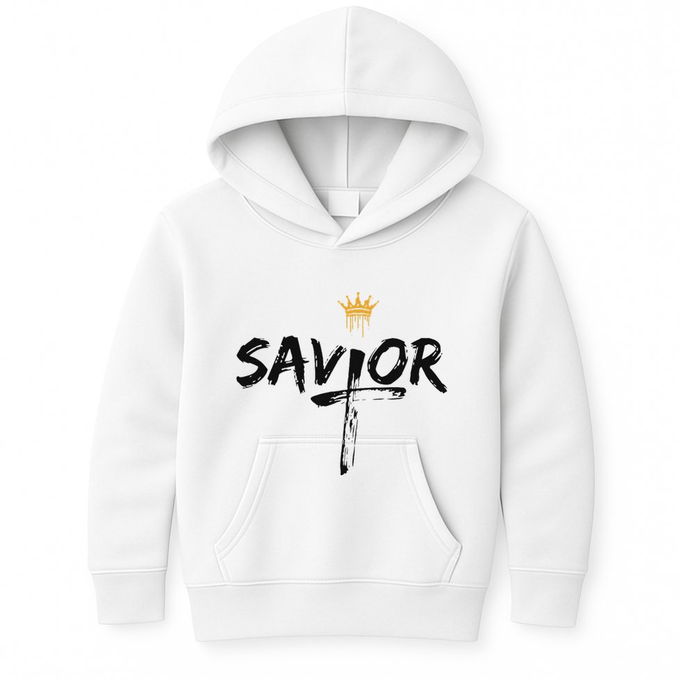 Savior Jeus King Kids Hoodie