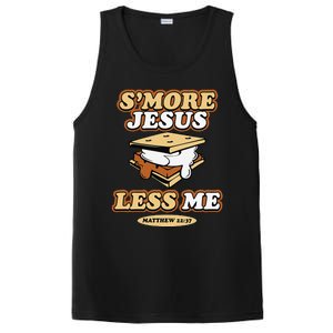 SMore Jesus Less Me Matthew 22 37 Christian Bible Verse Love PosiCharge Competitor Tank