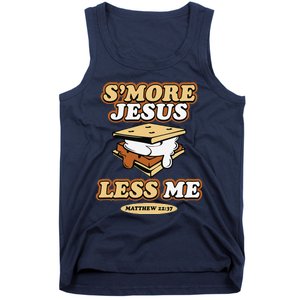 SMore Jesus Less Me Matthew 22 37 Christian Bible Verse Love Tank Top