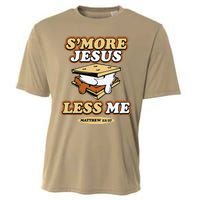 SMore Jesus Less Me Matthew 22 37 Christian Bible Verse Love Cooling Performance Crew T-Shirt